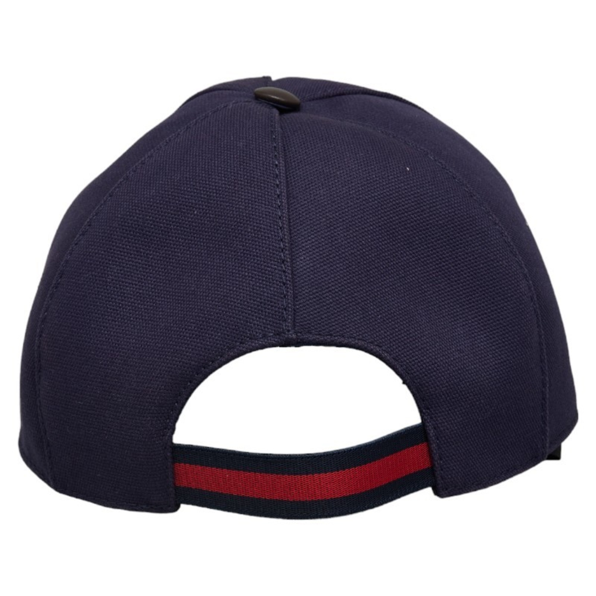 Gucci Cap Baseball Size: M 58 Navy Red Canvas Men's GUCCI