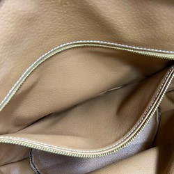 CELINE Macadam Blason Triomphe Leather Handbag Tote Bag Brown 30345
