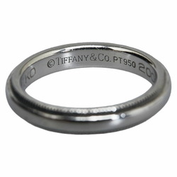 Tiffany Milgrain Band Ring, Pt950 Platinum, Women's, TIFFANY&Co.