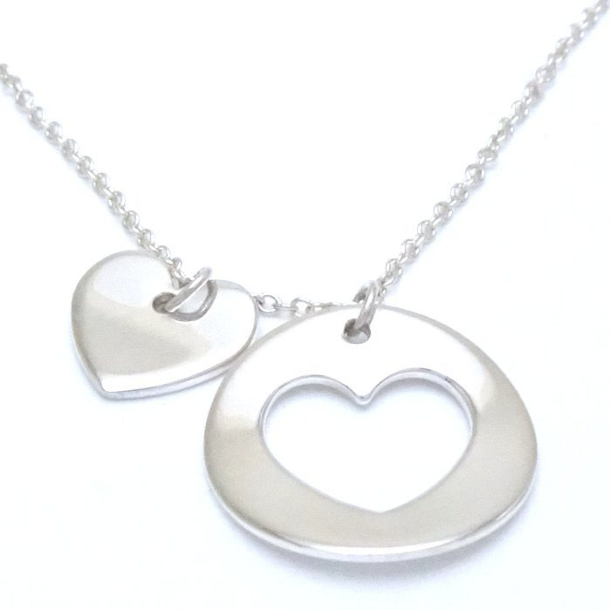 TIFFANY&Co. Tiffany Heart Necklace Silver 925 291570