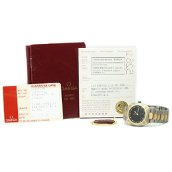 Omega Seamaster Quartz Titanium,Yellow Gold (18K) Men's Dress Watch