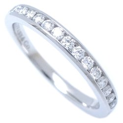 TIFFANY&Co. Tiffany Half Eternity Diamond Ring Pt950 Platinum 291585