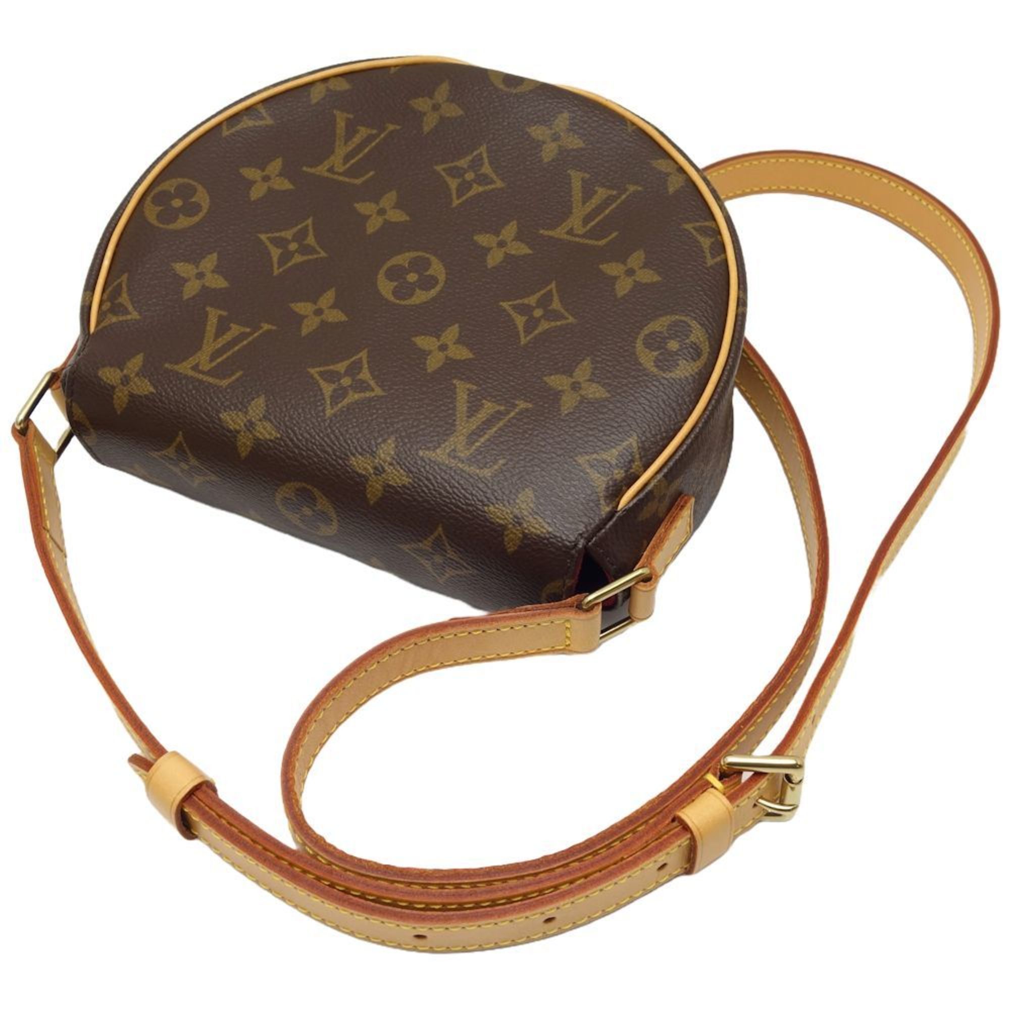 LOUIS VUITTON Louis Vuitton Monogram Tan Blanc M51179 Shoulder Bag Brown 450304