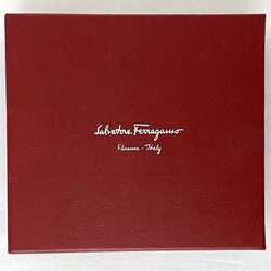 Salvatore Ferragamo Heart Coin Case Red Wallet Purse Leather LOVE Rhinestone Pouch