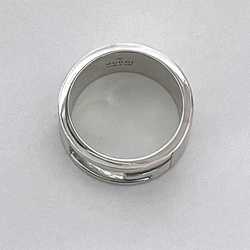 Gucci Ring Branded Regular Silver Size 12 925 GUCCI G Cut
