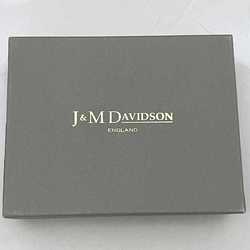 J&M DAVIDSON Coin Case Black N7314 9990 Purse Leather Calf