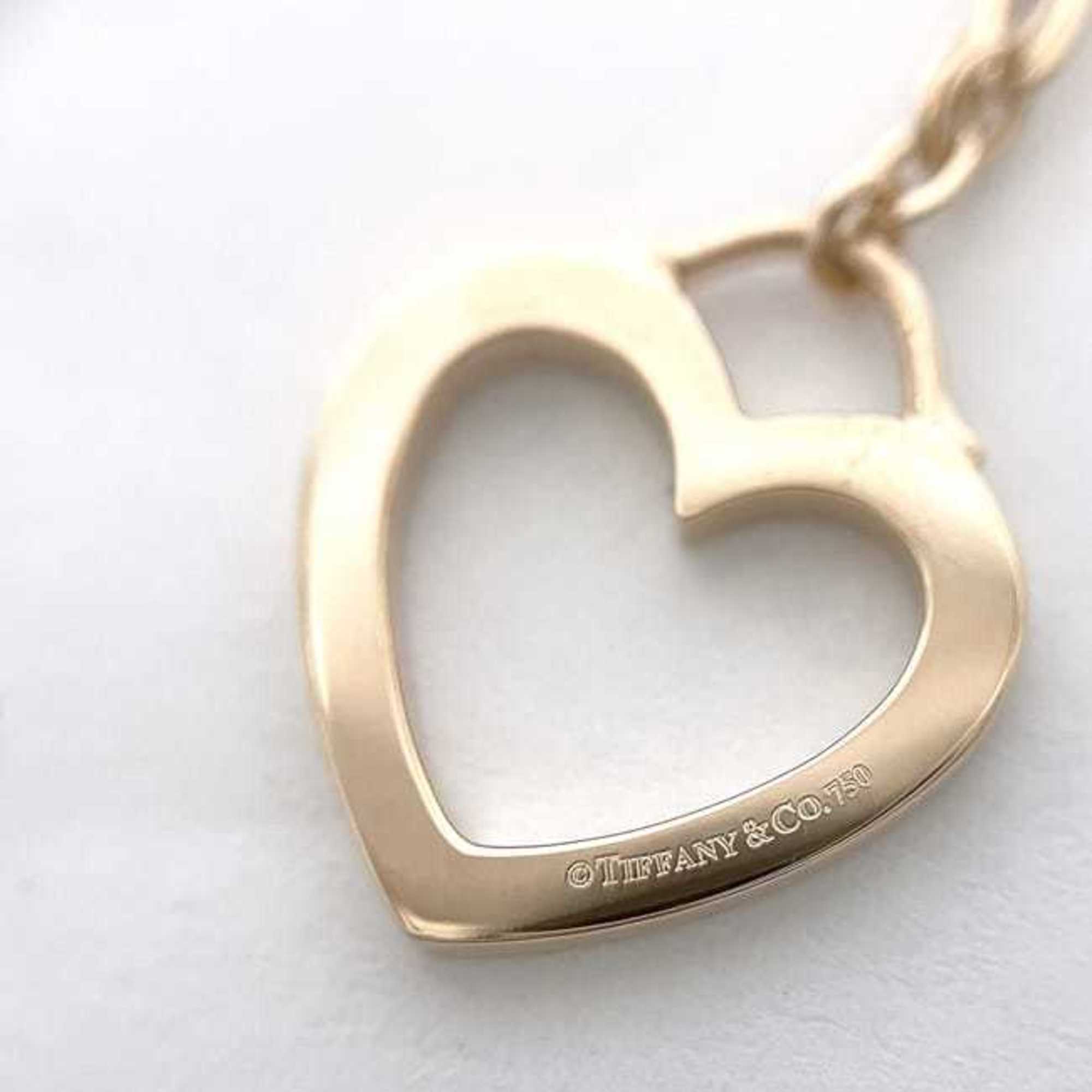 Tiffany Sentimental Heart Necklace Pink Gold f-19999 K18 750 TIFFANY&Co. PG Chain Ladies