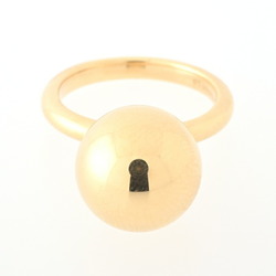 Tiffany TIFFANY Hardware Ball Ring K18YG Yellow Gold # 7.5 L-155252