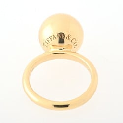 Tiffany TIFFANY Hardware Ball Ring K18YG Yellow Gold # 7.5 L-155252