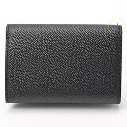 Saint Laurent Petite Wallet 459996 Grained de Poudre Textured Leather S-155269