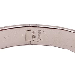 Hermes Bangle Click H Bracelet Women's Silver Purple