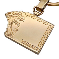 Versace VERSACE Key Ring Women's Men's Chain Charm Medusa Gold