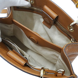 GUCCI bag ladies bamboo handbag shoulder 2way leather brown 336032