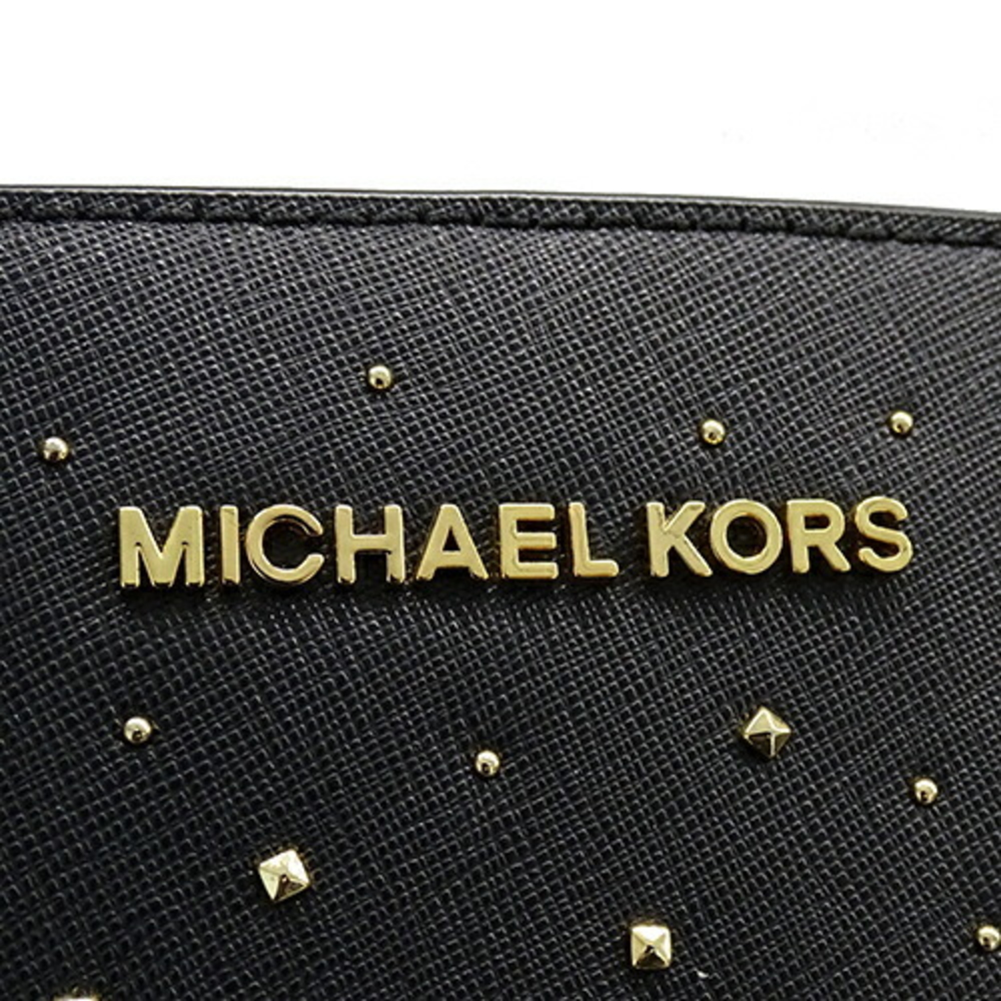 Michael Kors Bags Women's Handbags Shoulder 2way Leather Studs LOVE Black