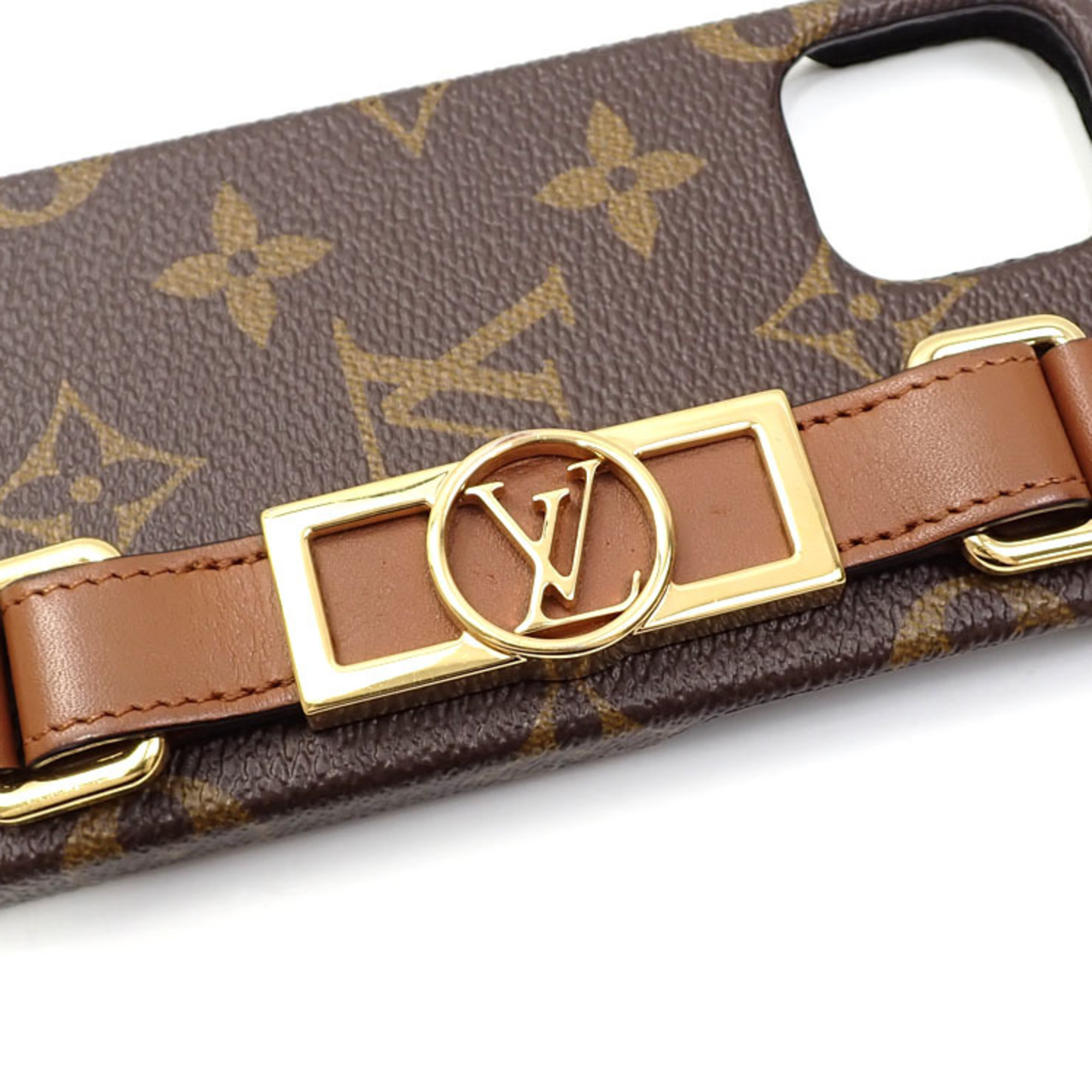 Louis Vuitton iPhone 12/12pro Case Monogram Bumper Dauphine Ladies M69782 Smartphone IPHONE A6047053