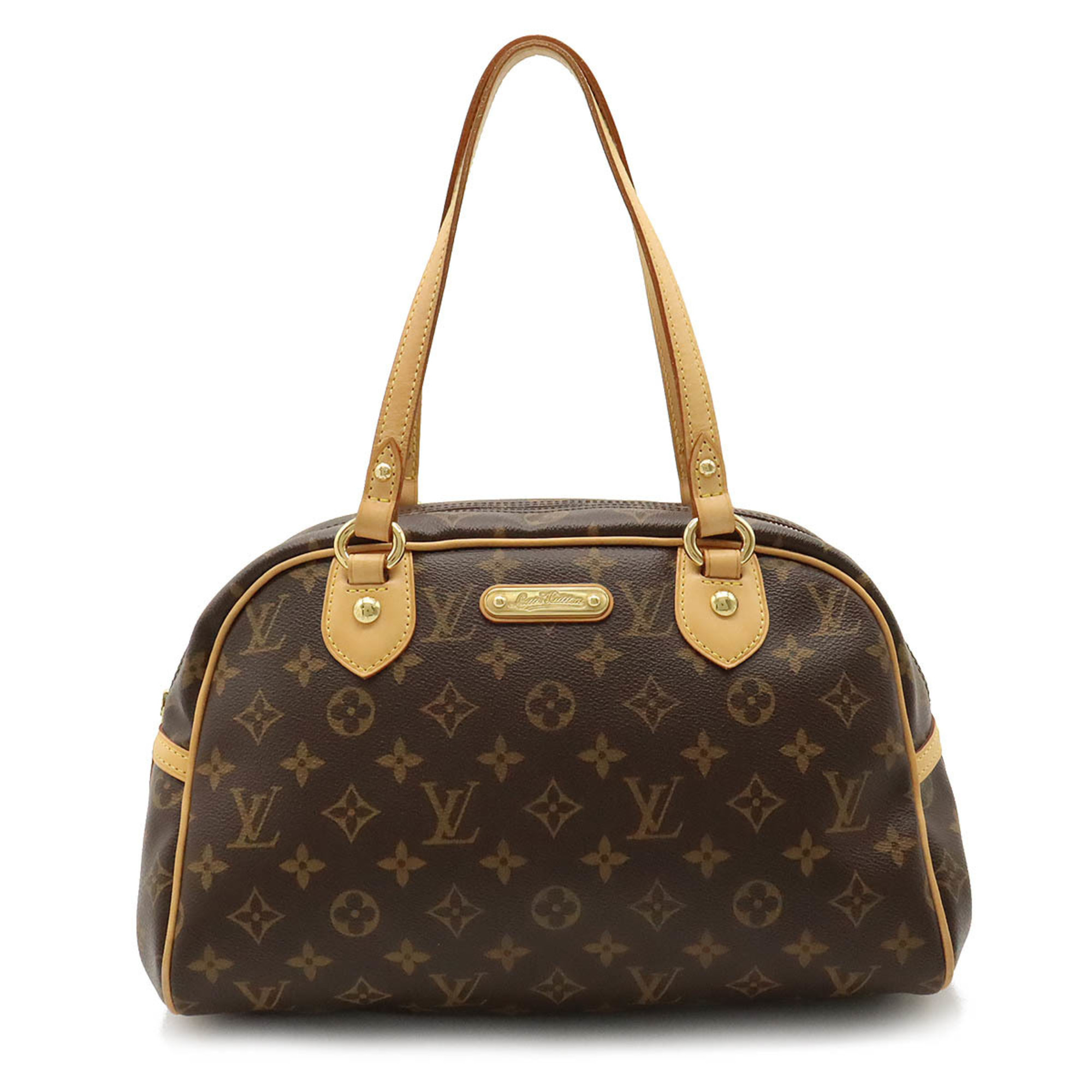 LOUIS VUITTON Monogram Montorgueil PM Shoulder Bag Handbag Boston M95565