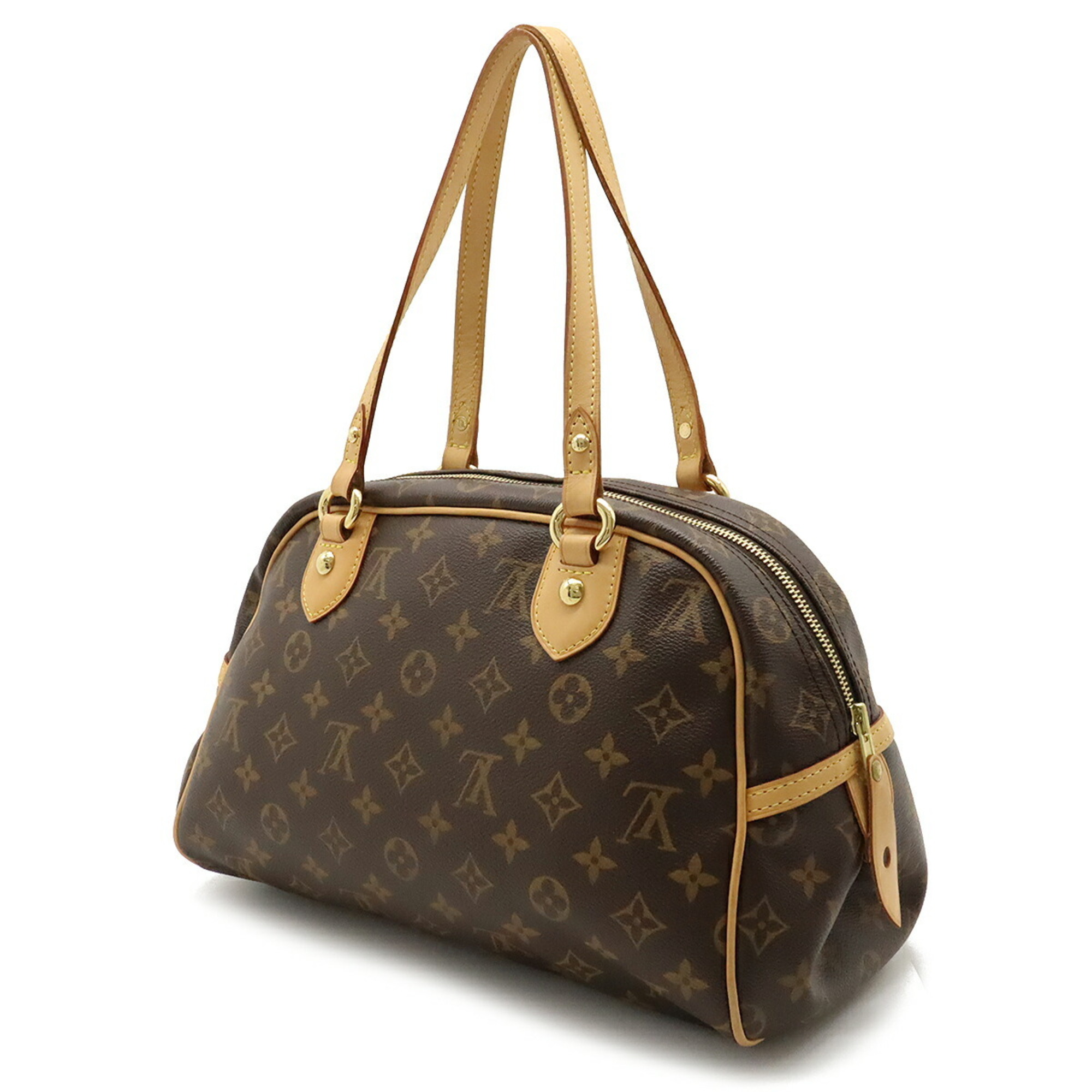 LOUIS VUITTON Monogram Montorgueil PM Shoulder Bag Handbag Boston M95565