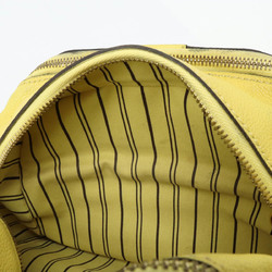 LOUIS VUITTON Louis Vuitton Monogram Empreinte Marais BB Handbag Bag Citrine Lime Yellow M41044
