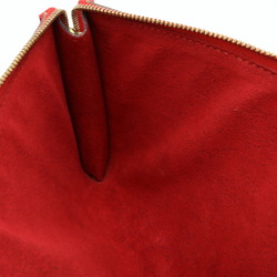 LOUIS VUITTON Louis Vuitton Epi Pochette Accessory Pouch Handbag Leather Red Castilian M52947