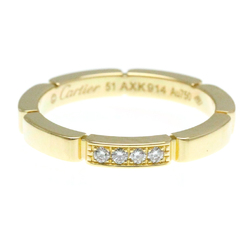 Cartier Maillon Panthere 4P Diamond Yellow Gold (18K) Fashion Diamond Band Ring Gold
