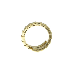 Bvlgari Serpenti Viper Ring Yellow Gold (18K) Fashion No Stone Band Ring Gold