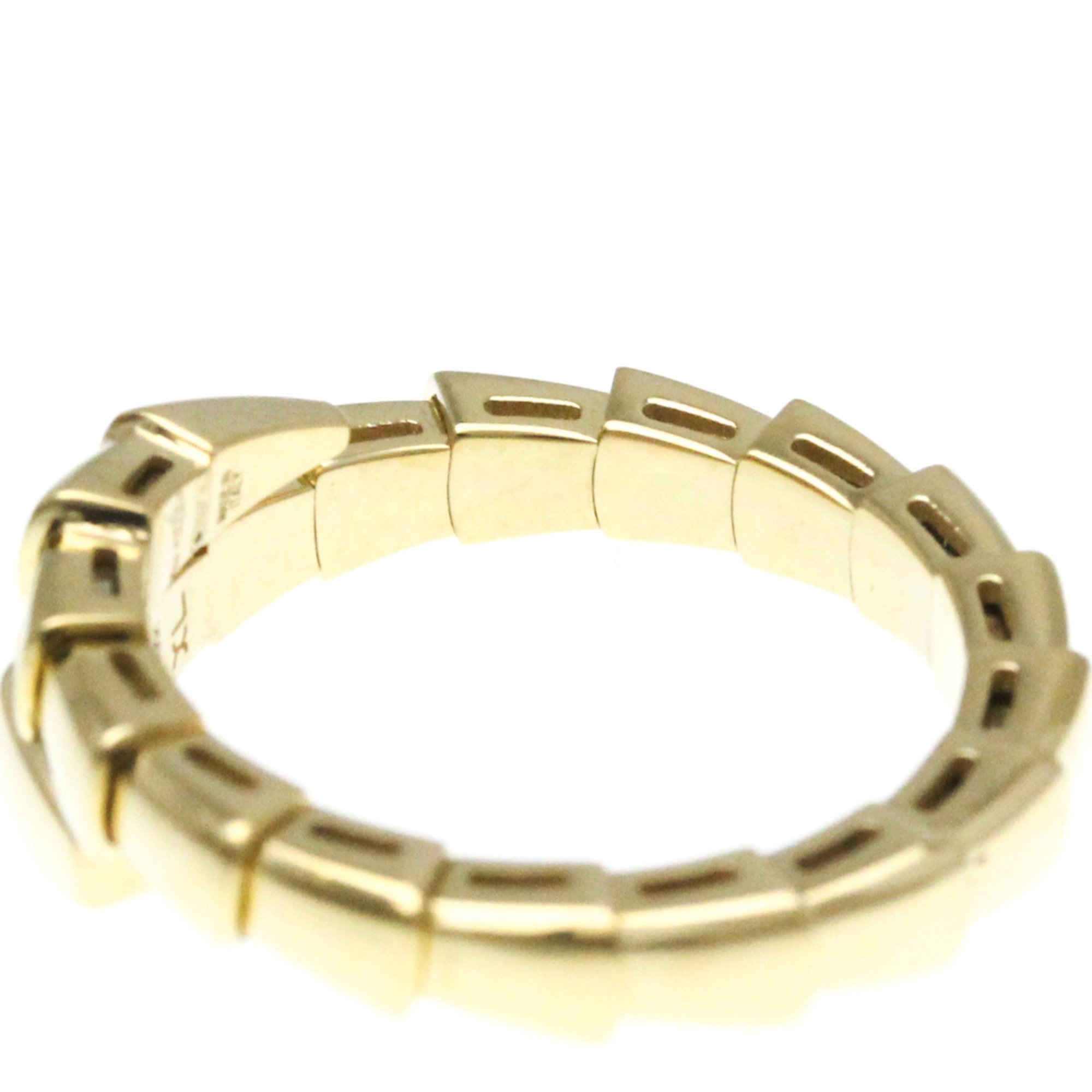 Bvlgari Serpenti Viper Ring Yellow Gold (18K) Fashion No Stone Band Ring Gold