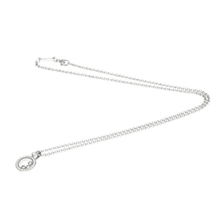 Chopard Happy Diamonds 79/3957-20 White Gold (18K) Diamond Men,Women Fashion Pendant Necklace (Silver)