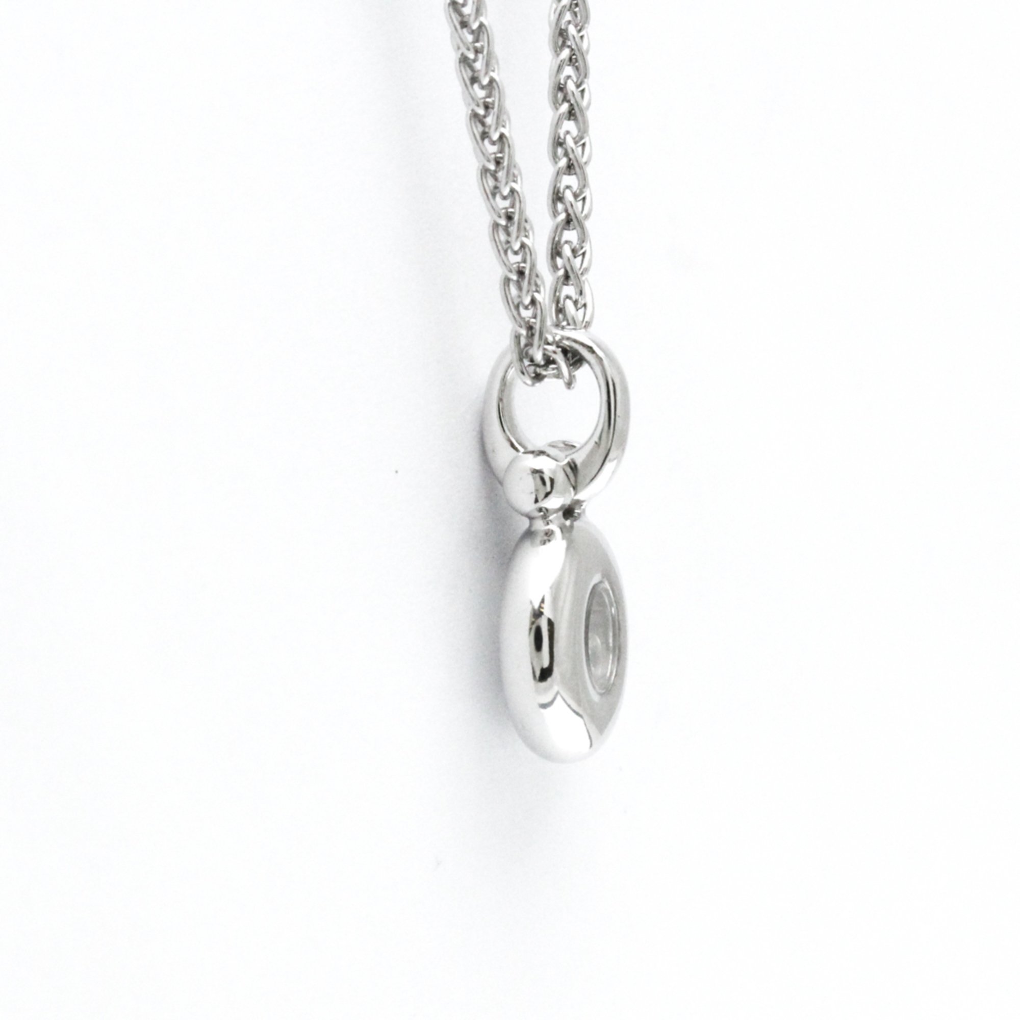 Chopard Happy Diamond Necklace 79/2864-20 White Gold (18K) Diamond Men,Women Fashion Pendant Necklace (Silver)