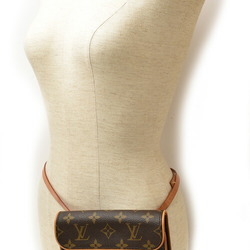 Louis Vuitton Waist Bag/Pouch/Pochette/LOUIS VUITTON Pochette Florentine Belt S size set (sold separately) M51855 Monogram