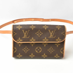 Louis Vuitton Waist Bag/Pouch/Pochette/LOUIS VUITTON Pochette Florentine Belt S size set (sold separately) M51855 Monogram