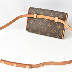 Louis Vuitton Waist Bag/Pouch/Pochette/LOUIS VUITTON Pochette Florentine Belt S size set (sold separately) M51855 Monogram