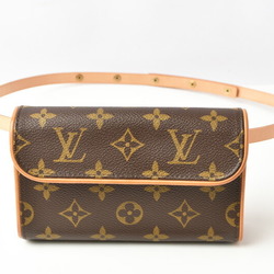 Louis Vuitton Waist Bag/Pouch/Pochette/LOUIS VUITTON Pochette Florentine Belt XS Size Set (sold separately) M51855 Monogram