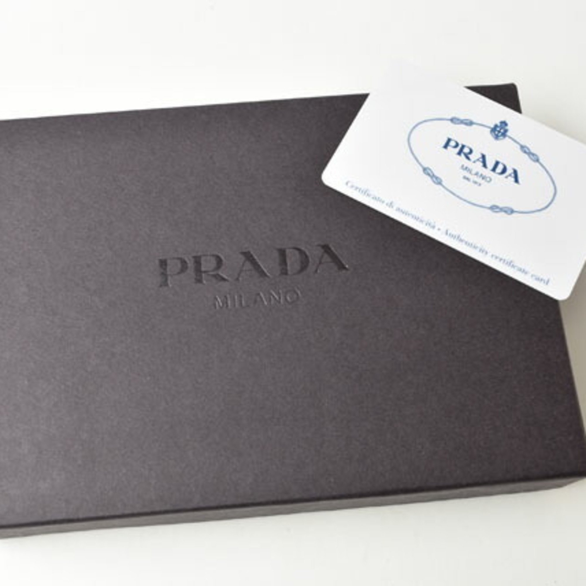 PRADA Wallet Bi-fold 1ML009 SAFFIANO/Leather CIPRIA/Beige