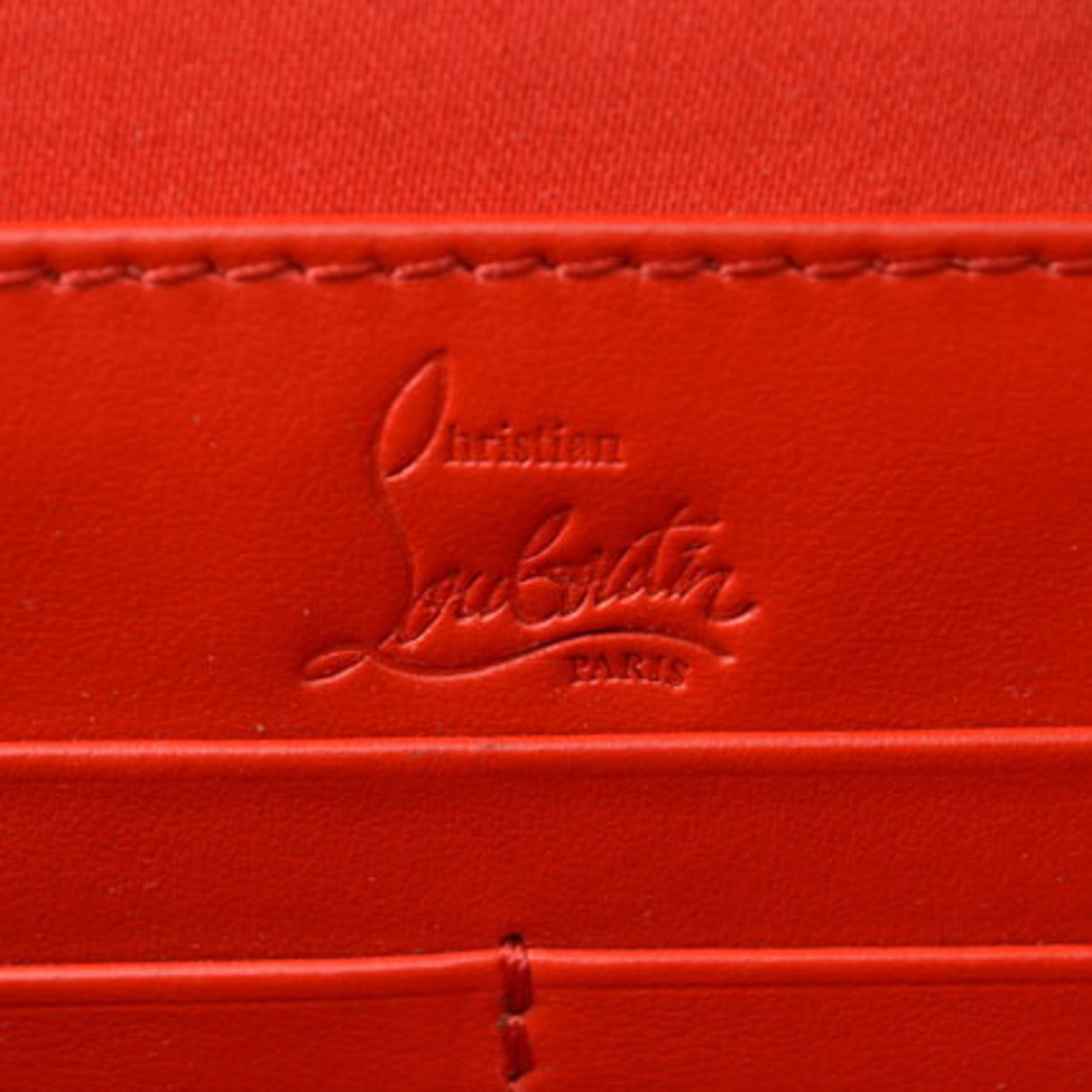 Christian Louboutin Handbag/Shoulder Bag 2way Kypipouch/Kipipouch Calf Navy/Red 1205265