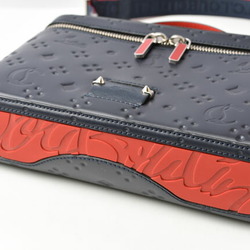 Christian Louboutin Handbag/Shoulder Bag 2way Kypipouch/Kipipouch Calf Navy/Red 1205265