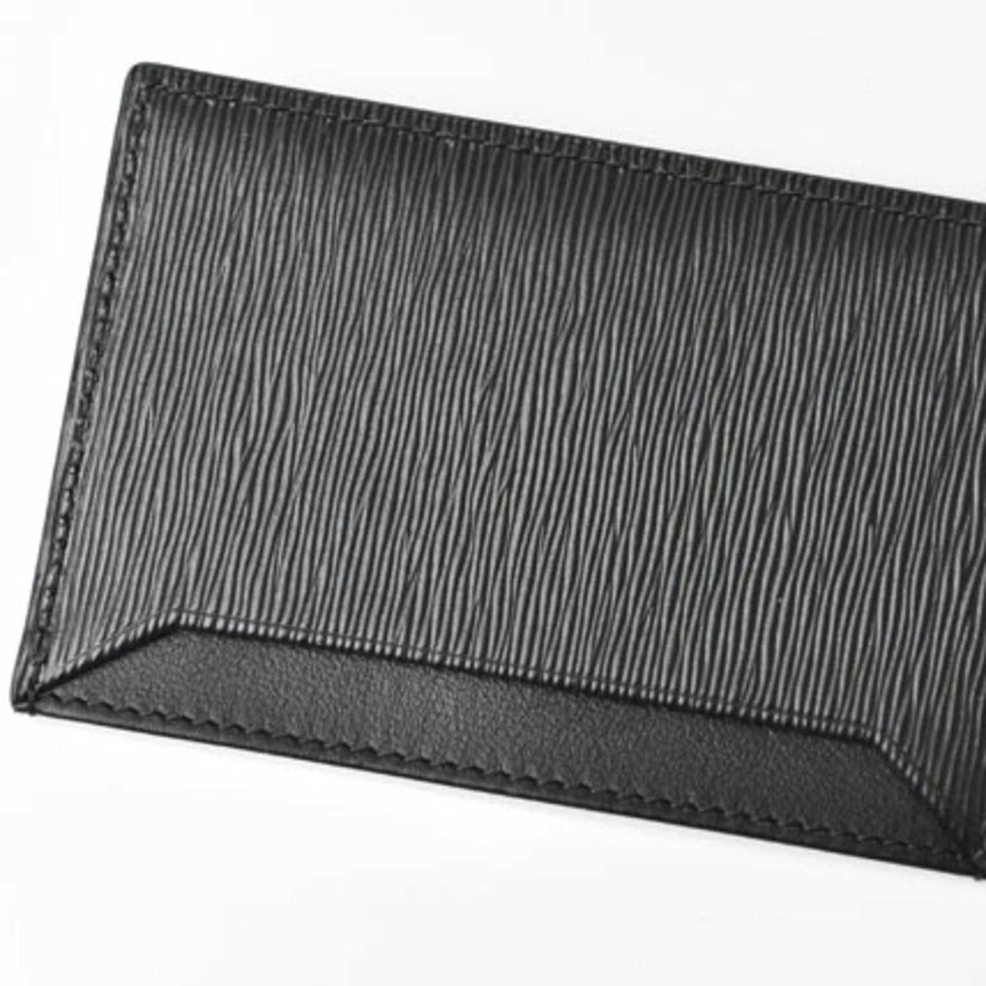 Prada Card Case/Business Holder PRADA 1MC208 VITELLO MOVE Leather Pass Case Black Outlet
