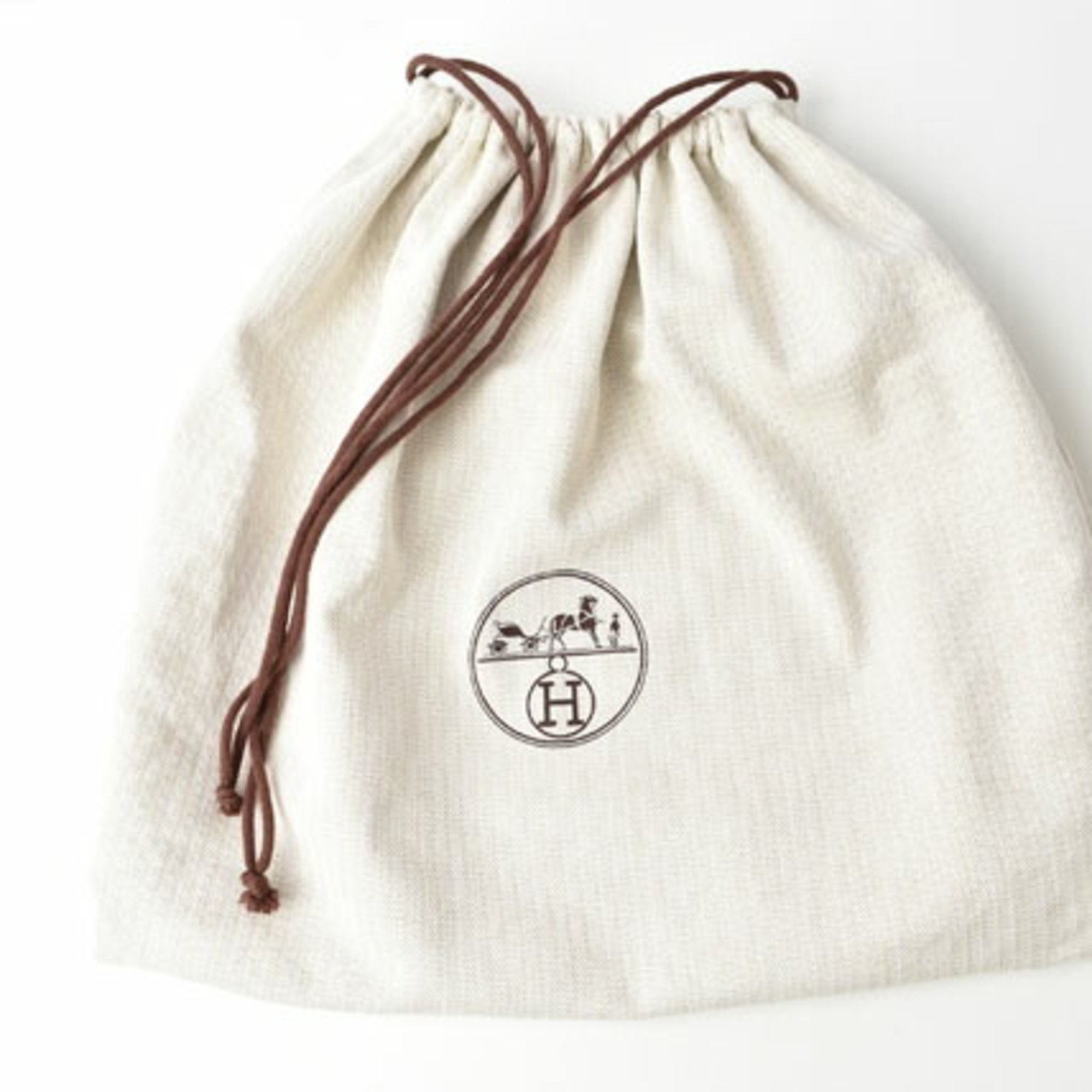 Hermes Bags/Tote Bags HERMES Garden TPM/30cm Women's Bag Twill Ash Black