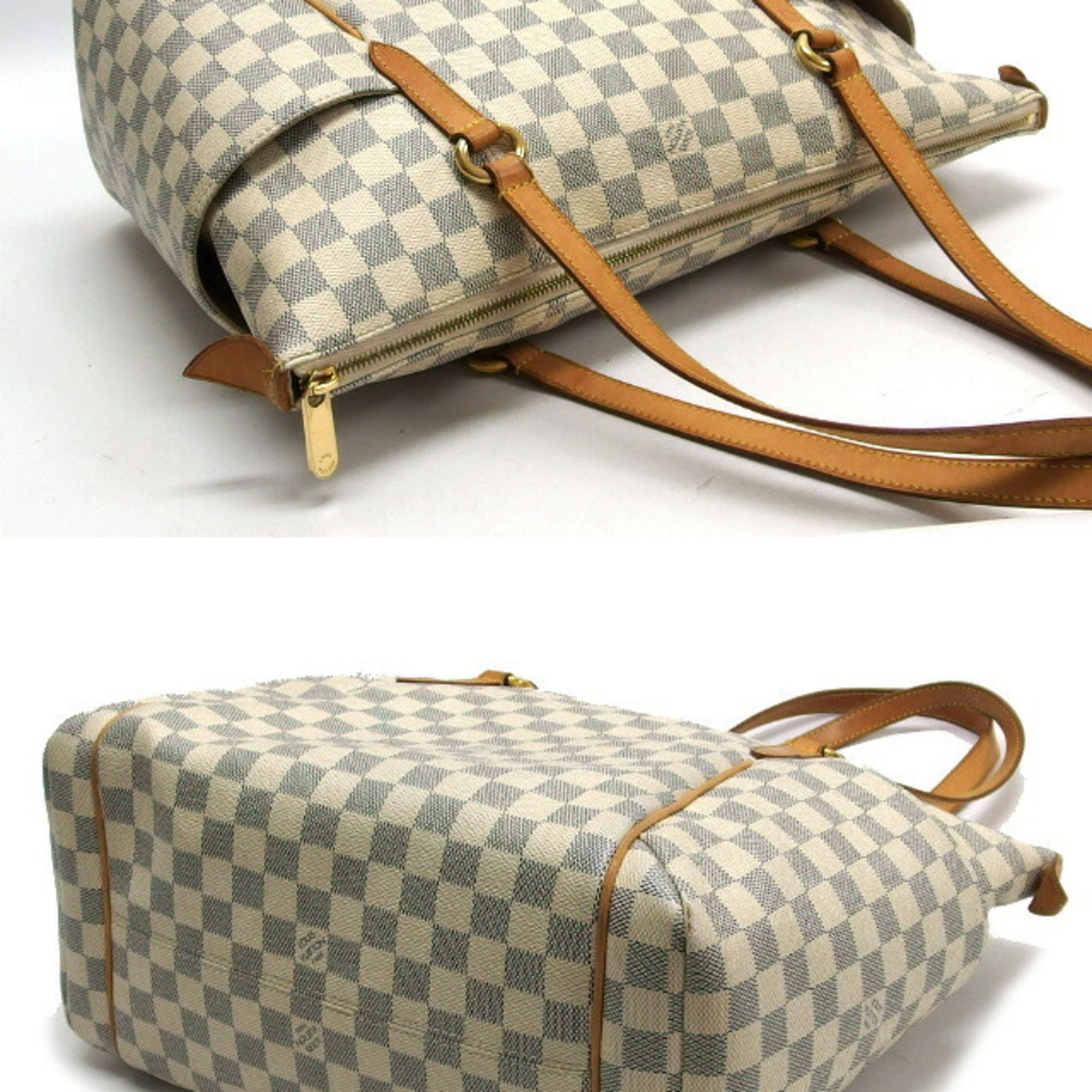 Louis Vuitton Damier Azur Totally MM Tote Bag