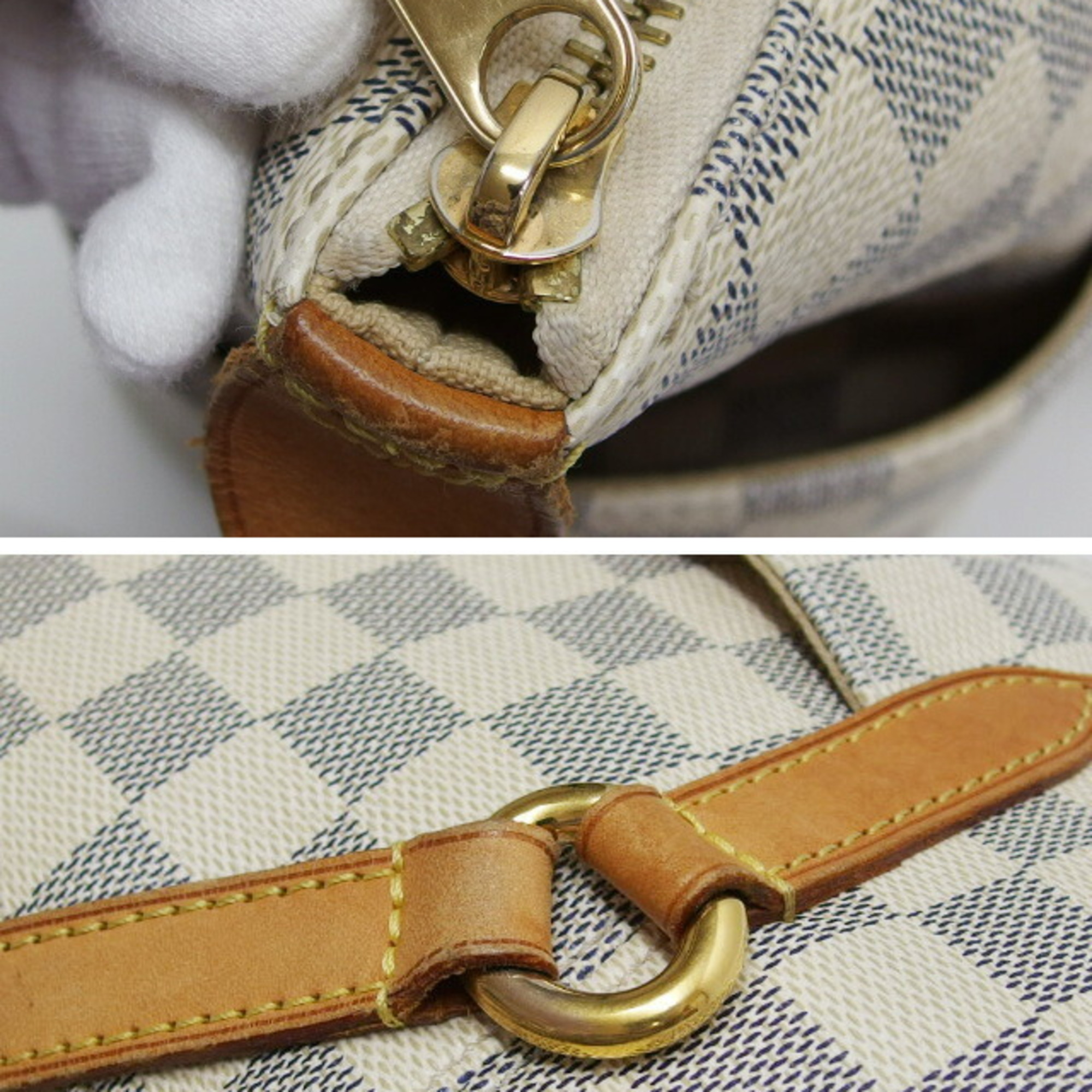 Louis Vuitton Damier Azur Totally MM Tote Bag