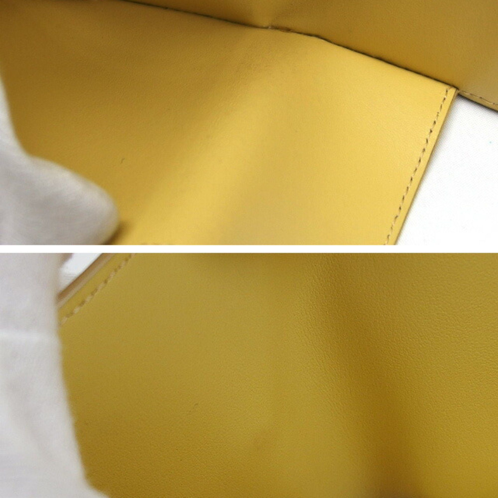 Celine Small Trifold Wallet Light Yellow