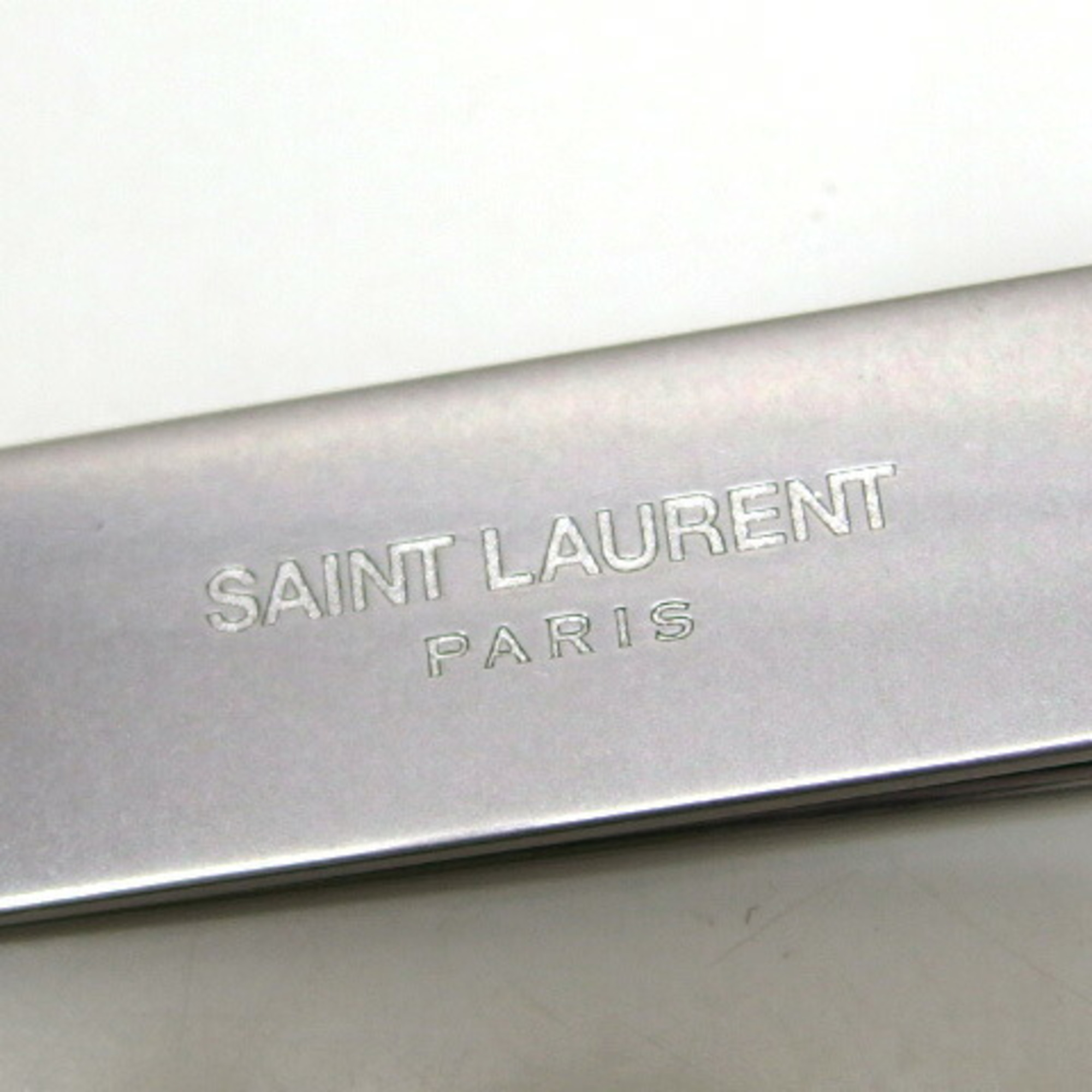 Saint Laurent Paris Money Clip ID Bill