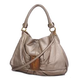 Salvatore Ferragamo handbag Vara leather gold ladies