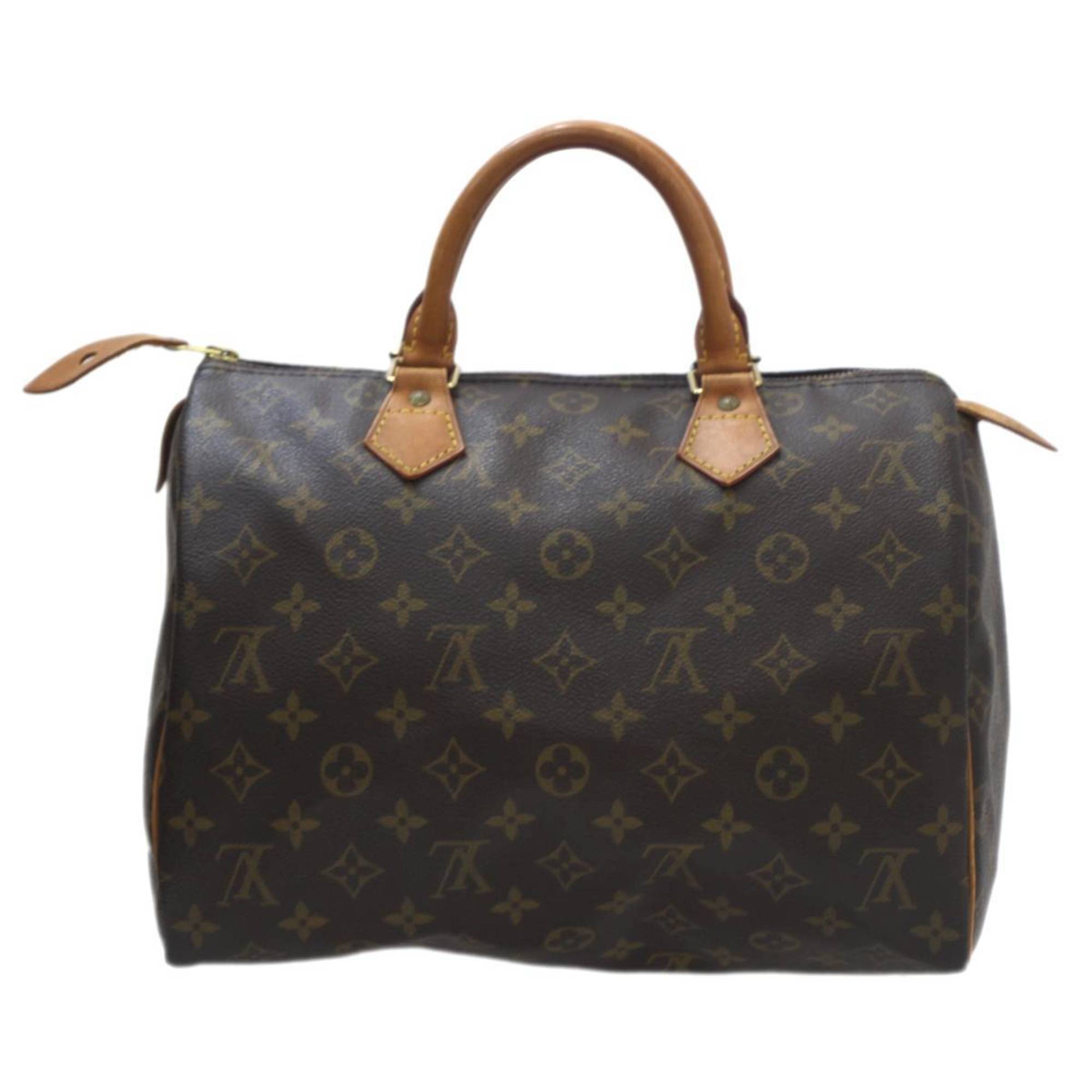 LOUIS VUITTON Speedy 30 Boston Bag Monogram Brown M41526 SP0915