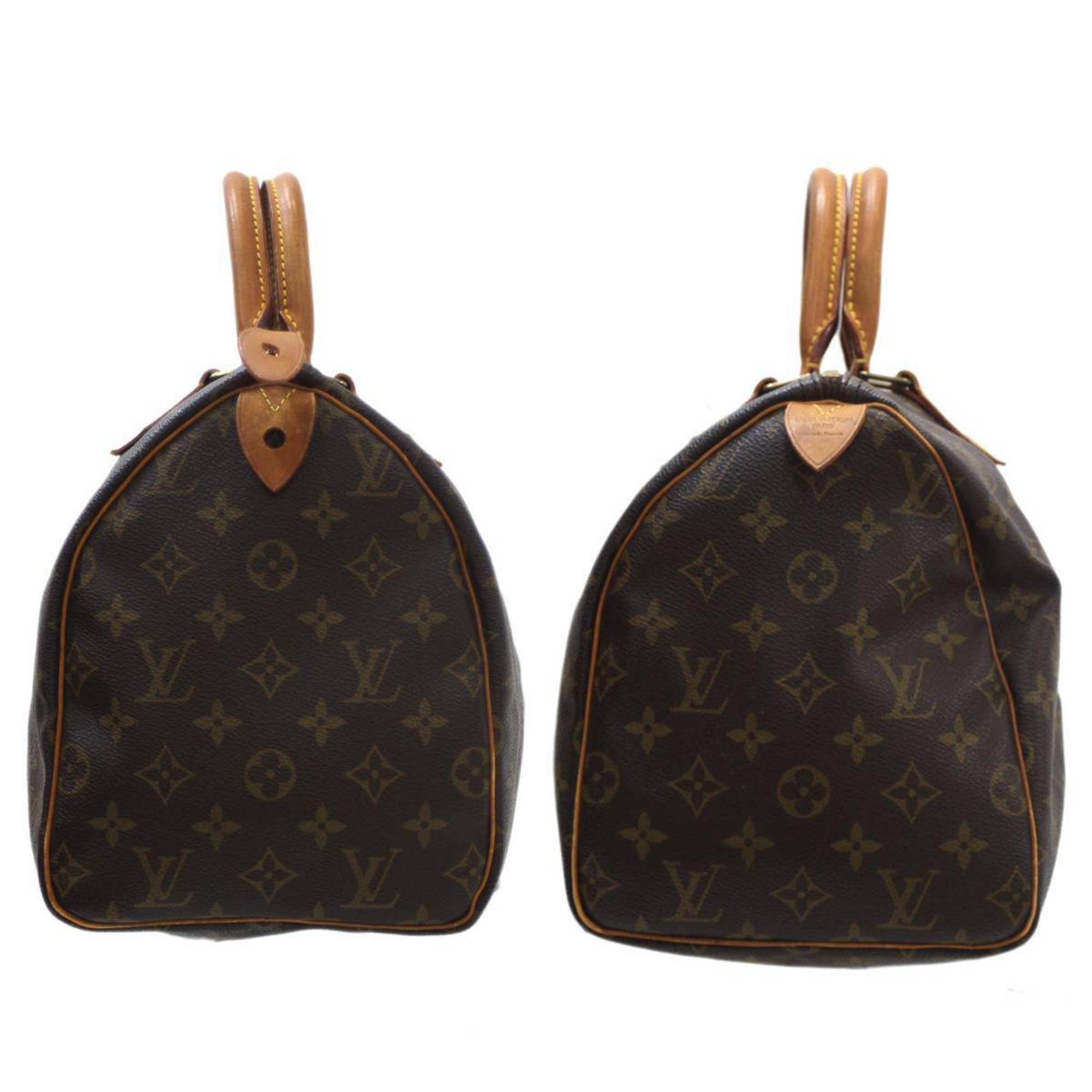 LOUIS VUITTON Speedy 30 Boston Bag Monogram Brown M41526 SP0915