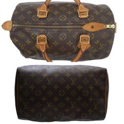 LOUIS VUITTON Speedy 30 Boston Bag Monogram Brown M41526 SP0915