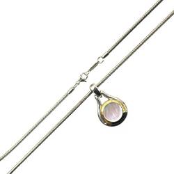 Tiffany & Co. 750 925 combination necklace K18 (engraved 750) SV925 Gold x Silver