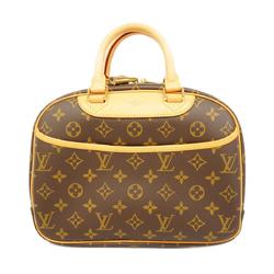 Louis Vuitton Handbag Monogram Trouville M42228 Brown Ladies