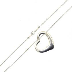 Tiffany&Co. Tiffany Large Heart Necklace Sv925 Silver 925 Neck circumference: Approx. 75cm