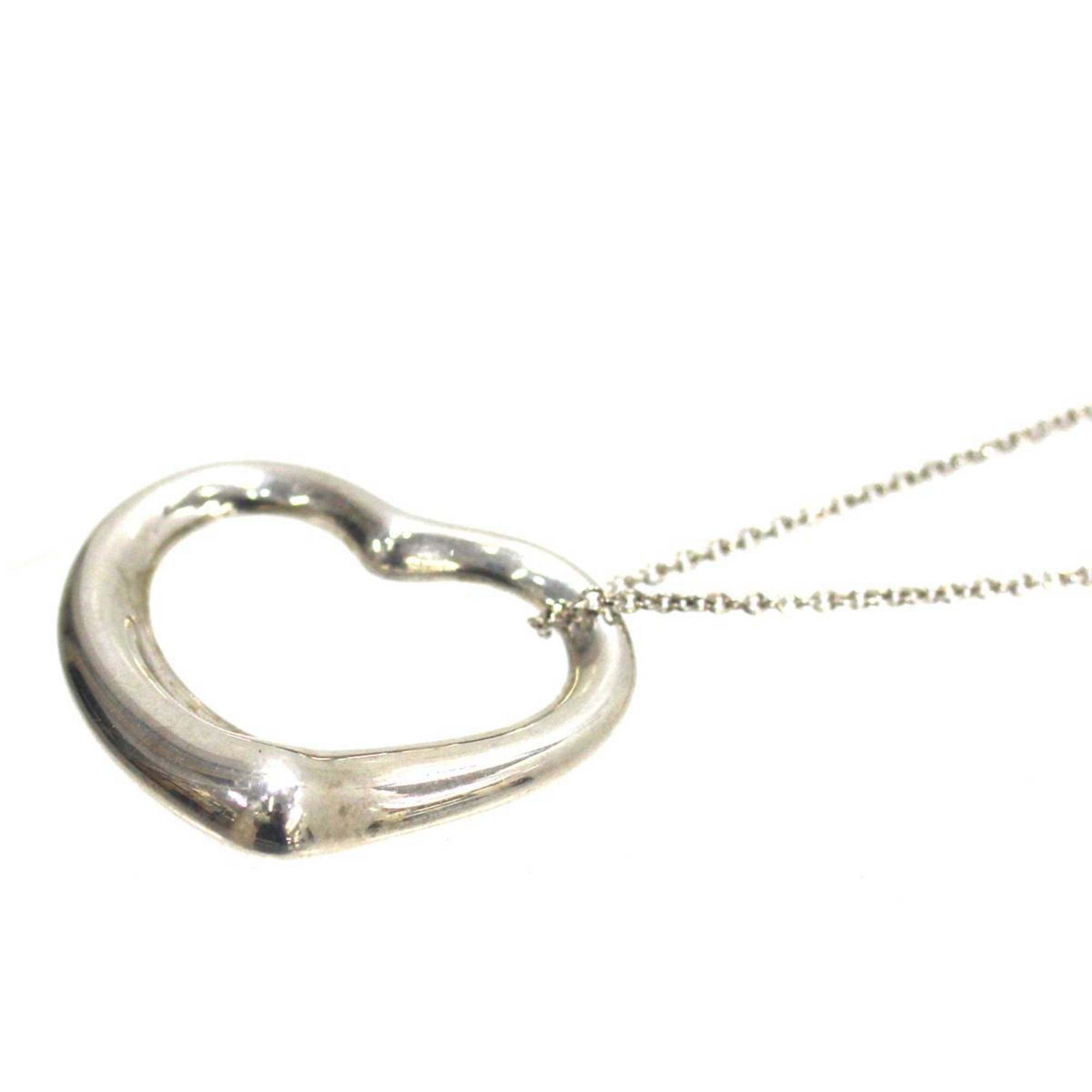 Tiffany&Co. Tiffany Large Heart Necklace Sv925 Silver 925 Neck circumference: Approx. 75cm