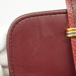 Cartier Shoulder Bag Must Leather Red Ladies